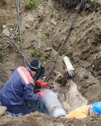 Professional sewer line repair and replacement plumbing services in Los Angeles, CA, ensuring efficient and reliable plumbing