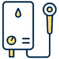 tankless water heater icon